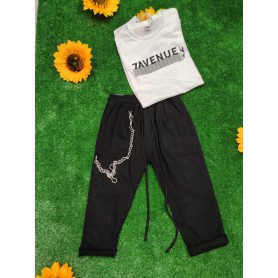 PANTALONE LUNGO 100% COTONE 4/14 ANNI