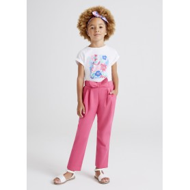 PANTALONE LUNGO 100%COTONE 2/9 ANNI