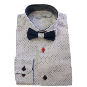 CAMICIA CON PAPILLON NAZARENO 3/7 ANNI