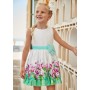 VESTITO MAYORAL CON FIORI 2/9 ANNI
