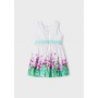 VESTITO MAYORAL CON FIORI 2/9 ANNI