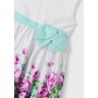 VESTITO MAYORAL CON FIORI 2/9 ANNI