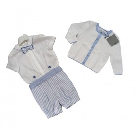 COMPLETO BABY A. ELEGANTE 6/12 MESI