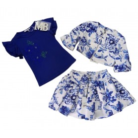COMPLETO CON GONNELLINA E T-SHIRT
