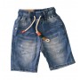 JEANS CORTO CON ELASTICO 3/7 ANNI