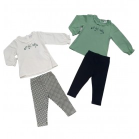 COMPLETO CON LEGGINGS IN CALDO COTONE