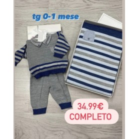 COMPLETO CON COPERTA E TUTINA