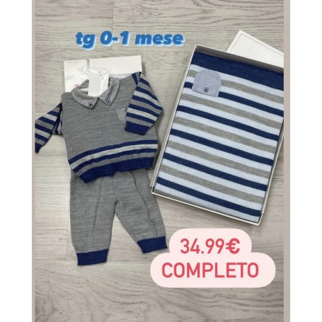 COMPLETO CON COPERTA E TUTINA