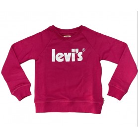 FELPA GIROCOLLO GARZATA LEVI'S 4/8 ANNI