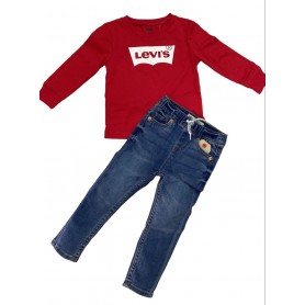 JEANS LEVI'S CON ELASTICO 6/36 MESI