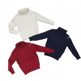 MAGLIONCINO CON COLLO 12/36 MESI