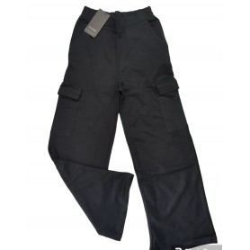 PANTALONE LUNGO CON TASCONI GARZATO