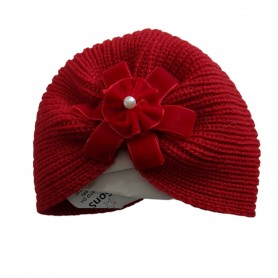 CAPPELLO TURBANTE CON APPLICAZIONE