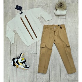 PANTALONE CARGO EMANUEL PRIS RAGAZZO