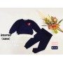 COMPLETO DUE PEZZI ATIVO IN LANA 6/36M