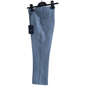 PANTALONE LUNGO IN LINO EMANUEL PRIS