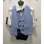 COMPLETO ELEGANTE 4 PEZZI 3/7 ANNI