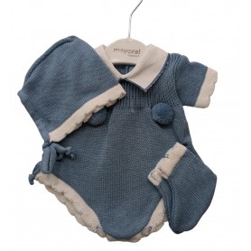 COMPLETO CORTO IN FILO 3/12 MESI