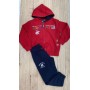 TUTA CON ZIP E CAPPUCCIO POLO CLUB