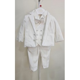 COMPLETO 5 PEZZI ELEGANTE 6/12 MESI