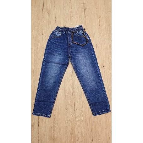 JEANS CON ELASTICO DENIM 8/16 ANNI