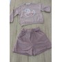 COMPLETO CON SHORTS E MAGLIONCINO