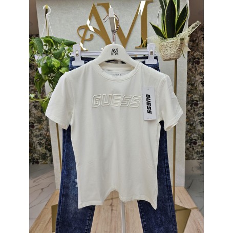 T-SHIRT IN COTONE GUESS 8/16 ANNI