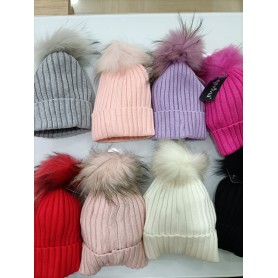 CAPPELLO CON PON PON BIMBA