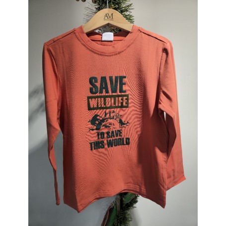 MAGLIETTA MANICA LUNGA IN CALDO COTONE