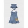 VESTITINO CON CAPPELLO IN JEANS MAYORAL