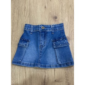 GONNA IN JEANS CON TASCHE 12/36M