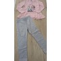 COMPLETO CON LEGGINGS COTONE 3/7 ANNI