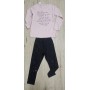COMPLETO CON LEGGINGS LUNGO COTONE 4/12A
