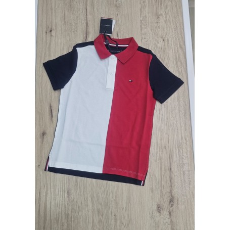 POLO MANICA CORTA TOMMY HILFIGER 4/6A