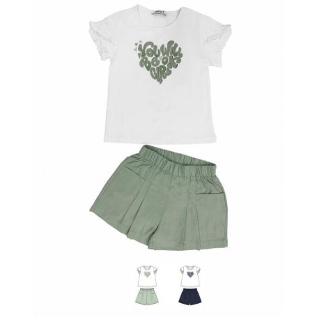 COMPLETO CON SHORTS 8/16 ANNI