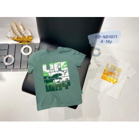 T-SHIRT IN COTONE ATIVO 4/16 ANNI
