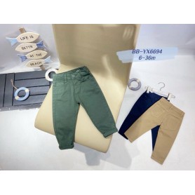 PANTALONE LUNGO IN COTONE ATIVO 6/36