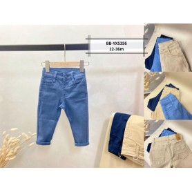PANTALONE LUNGO IN COTONE ATIVO 12/36M