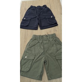 BERMUDA IN COTONE CON TASCONI 3/7A