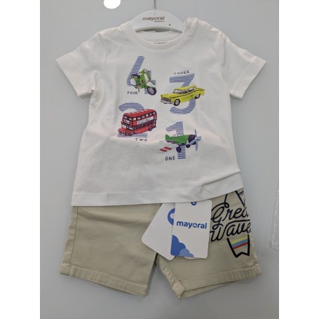 COMPLETO MAYORAL CON SHORTS
