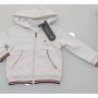 FELPA CON CAPPUCCIO E ZIP GARZATA 2/7A
