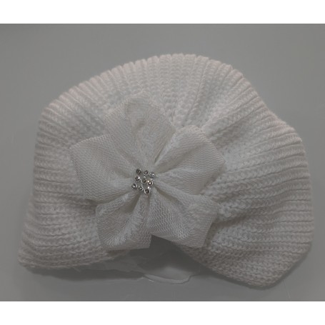 TURBANTE IN FILO CON FIOCCO