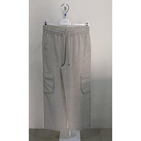 PANTALONE CON TASCONI RAGAZZA 8/16A