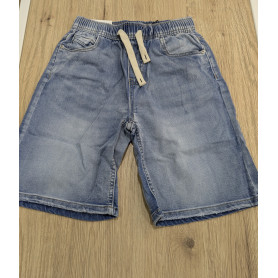 JEANS CORTO CON ELASTICO 8/16 ANNI