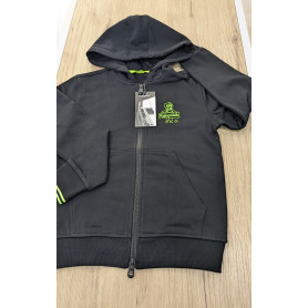 FELPA CON ZIP E CAPPUCCIO REFRIGIWEAR