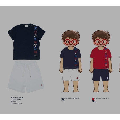 COMPLETO CORTO DUE PEZZI JECKERSON 6/12M