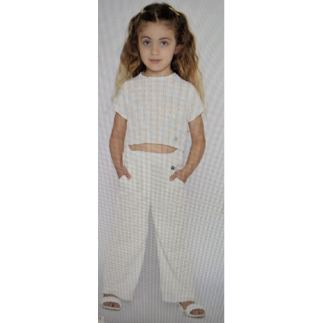 PANTALONE LUNGO RICAMATO MANILA GRACE