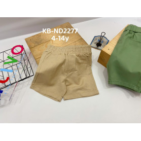 PANTALONCINO IN LINO CON ELASTICO 4/14