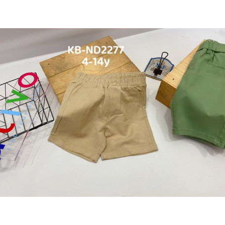 PANTALONCINO IN LINO CON ELASTICO 4/14