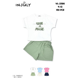 COMPLETO CON SHORTS 4/12 ANNI